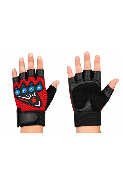 Toybox Half Finger Workout Gloves for Men & Women, Breathable Micro Suede Pal...