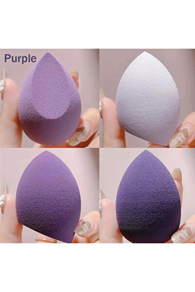Choice15 4pcs purple no box 4/8/12pcs Makeup Sponge Blender Beauty Egg Cosmet...