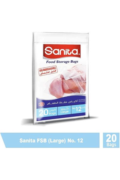 Sanita Club Food Storage Bags # 12 from Sanyta, 20 Bags