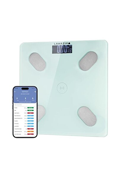 GENERAL Digital Body Scale with Bluetooth by Luya White Goods - High Precisio...