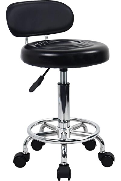 GENERAL Kk Toner Modern Pu Leather Swivel Chair with Adjustable Low Back Heig...