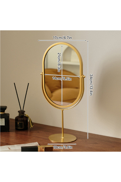 Choice Type B Gold Dressing table, makeup mirror, home master bedroom, light ...