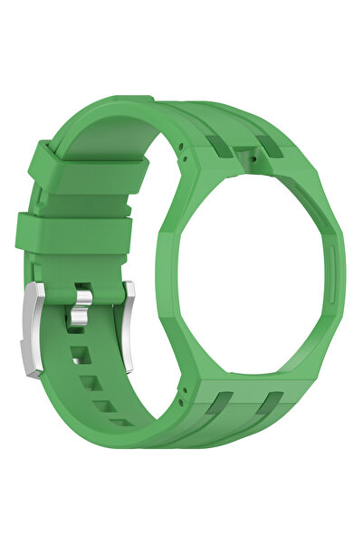 Choice7 For Royal POP Green-12 2 In 1 Strap + Case for Swatch x AP Royal pop ...
