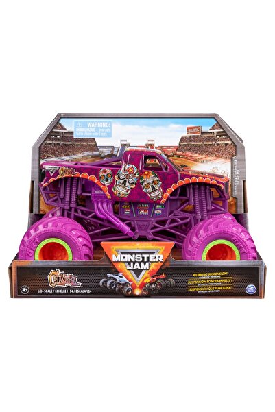 Spinmaster MONSTER JAM MASINUTA ΜΕΤΑΛΛΙΚΟ ΚΡΑΝΙΟ ΣΚΑΡΑ 1:24