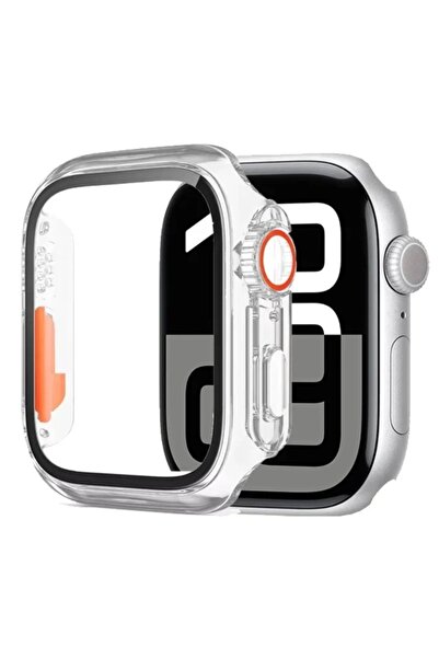 Choice27 Series 11-10 46MM Transparent Glass+Case For Watch 11 10 46/42mm 9 8...