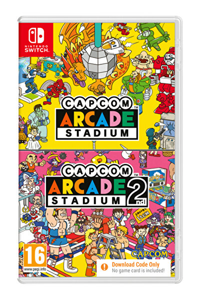 CAPCOM Arcade Stadium 1&2 Bundle (Code in a Box) - Nintendo Switch