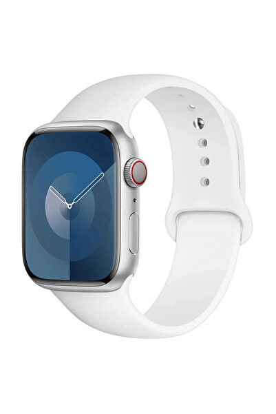 Choice83 49mm-42-44-45mm S-M 9 White Silicone Band For Watch strap 44mm 45mm ...