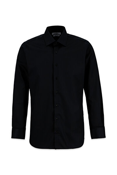 Kiğılı Long Sleeve Slim Fit Non Iron 100% Cotton Classic Shirt