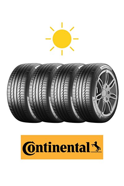 Continental (4'LÜ TAKIM) 225/45R18 95Y XL FR ContiSportContact 5 SSR MOE Oto ...