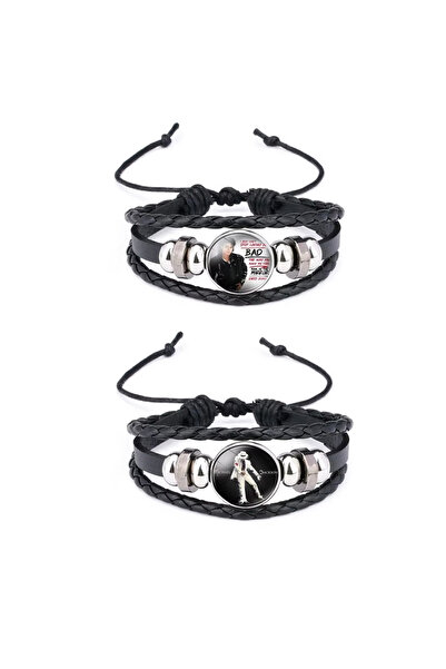 choice2 B-Jackson-AB Michael Jackson Figures Bracelet Cartoon Anime Chain Bra...