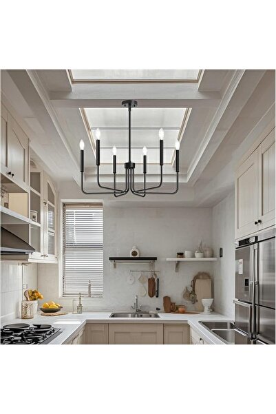 GENERAL Black Chandelier Fixture for Dining Room Lighting Fixtures Dining Roo...