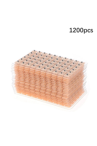 Choice1 1200PCS 600/1200 Counts Acupuncture Vaccaria Ear Seeds Ear Press Seed...