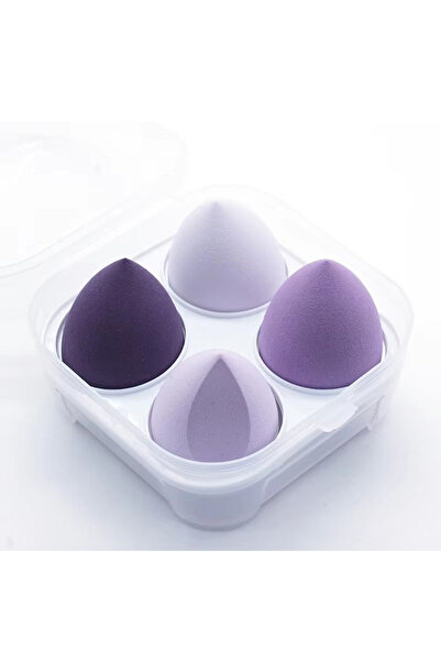 Choice19 4pcs purple with box 4/8/12pcs Makeup Sponge Blender Beauty Egg Cosm...