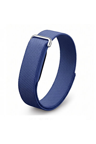 Choice8 Google Fitbit Air Dark blue Official Sports Nylon+Silicone Loop Strap...