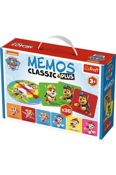 Trefl JOC MEMOS CLASSIC PLUS PATRULA CATELUSILOR