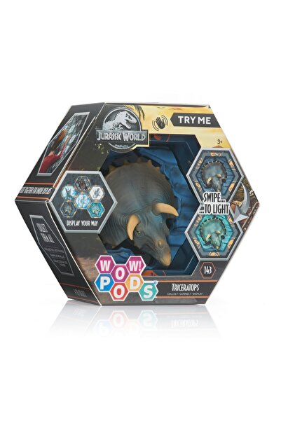 Wow Stuff ΟΥΑΟΥ! ΛΟΒΟΙ DINO TRICERATOPS ΜΕ ΗΧΗΤΙΚΑ ΕΦΕ