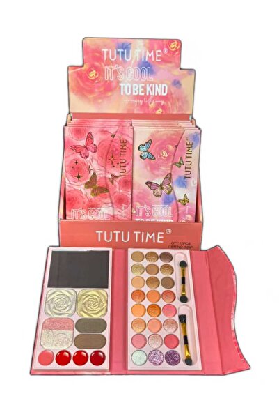 TUTU TIME All in One Complete Makeup Kit 1 Piece Makeup Kit Box Eyeshadow Fac...