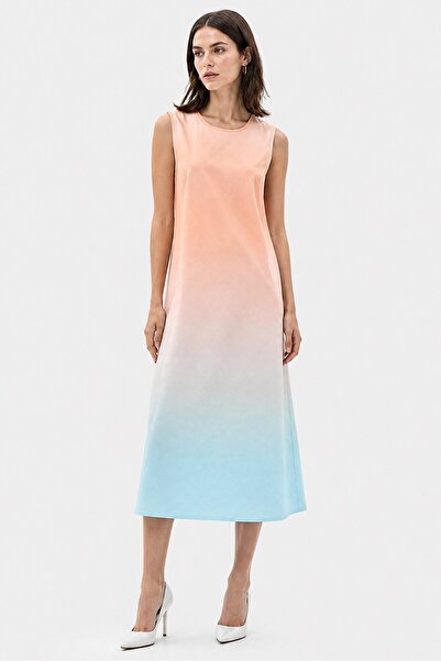 Calvin Klein Women Ombre Midi Dress, Multicolor
