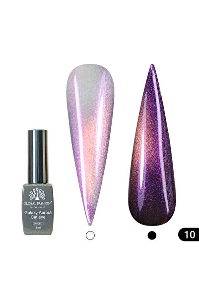 global fashion Semi-permanent nail polish Galaxy Aurora Cat Eye Global Fashio...