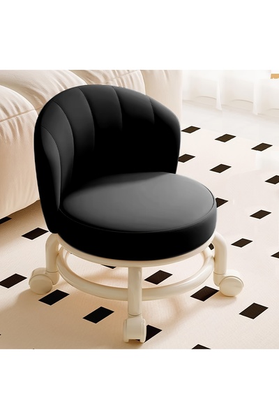Fikpoo This Stylish And Sleek Stool Features a Transparent Pulley And a Rotat...