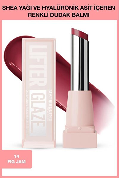 Maybelline New York Lifter Glaze Shea Yağı ve Hyalüronik Asit İçeren Nemlendi...