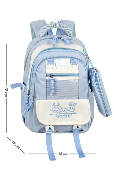 Waddell Licensed Imported Luxury Waterproof Unisex Backpack Suitable for Prim...