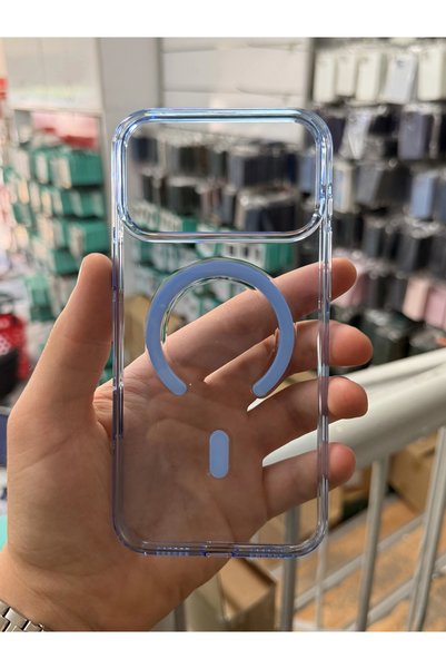 Miscase İphone 17 Pro Max ile Uyumlu Magsafe Özellikli Hybrid Animasyonlu Alt...