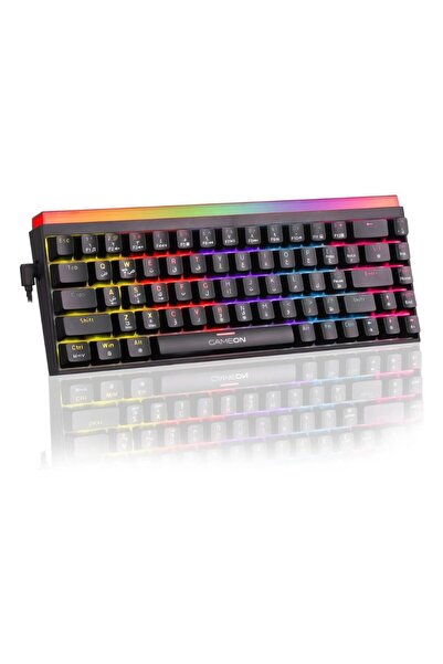 GAMEON لوحة مفاتيح ألعاب ميكانيكية سلكية PRIMEX Series GO-MK260-RS بإضاءة RGB...
