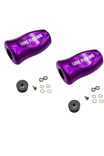 Choice purple 1pair Fishing Reel Knob FOR DAIWA FOR SLP WORKS For TATULA For ...
