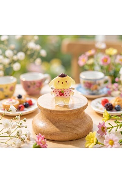 Shiklik Girl's Adjustable Ring Set with Character Figures (Cute Colorful Chil...