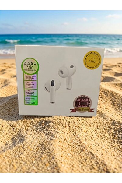 Air Pro 3. Nesil AAA+ANC Özellikli Bluetooth Kulaklık - Aktif Gürültü Engelleme & Şeffaf Mod (iOS ve Android Uyumlu)