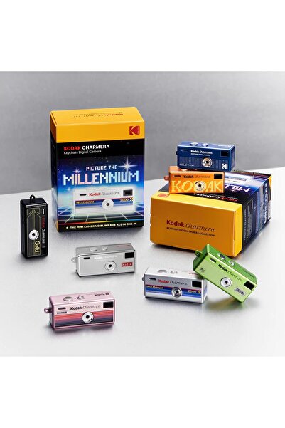 Kodak CHARMERA Millennium Anahtarlık Fotoğraf Makinesi + Kamera CHARMERA - RK...