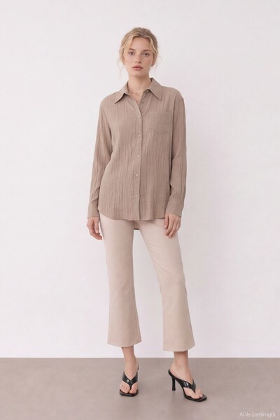 Quzu Detailed pocket shirt
