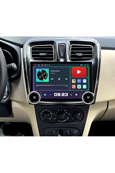 Carplayer شاشة أندرويد لسيارة رينو سانديرو، طراز 2014-2017، مع مقبضين، ذاكرة ...