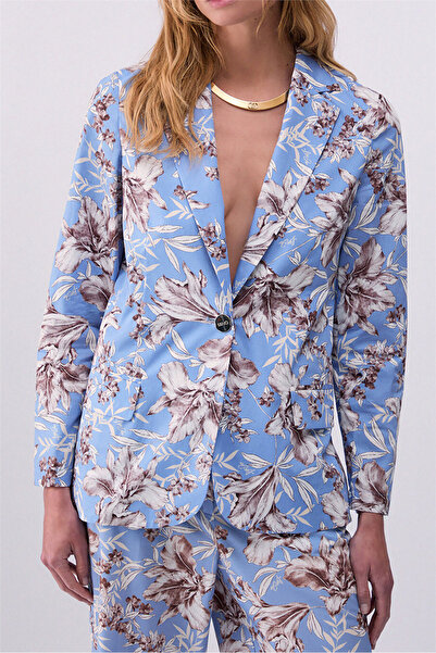 liu.jo Liu Jo 3.0 Giacca Ts.Navetta Kadın Blazer Ceket Çok Renkli