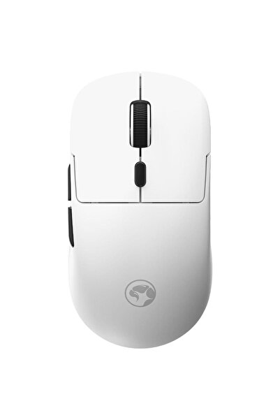 MARVO G912W Niro 50 Wireless Gaming Mouse, 12000 DPI, USB, Bluetooth, White