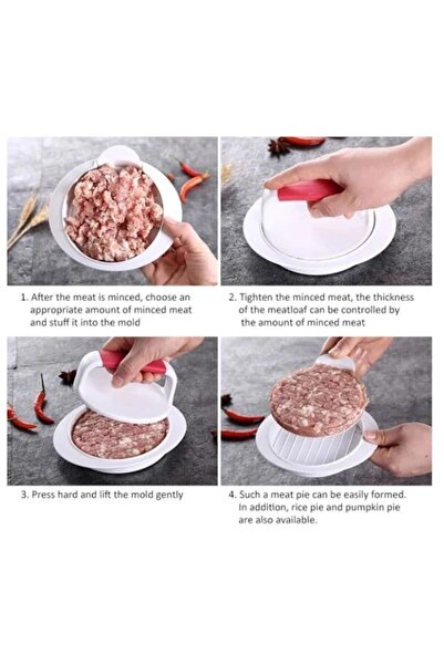 Casena Burger Press – Minced Meat, Soy or Vegetable Shape up to 200g