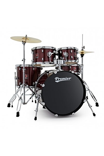 Premier 20" 5pc Akustik Davul Seti - Red Sparkle