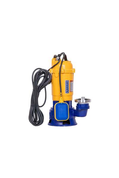 KAMRAD Pompa submersibila de apa murdara cu tocator WQCD-K3300, 1300W, 25000 ...