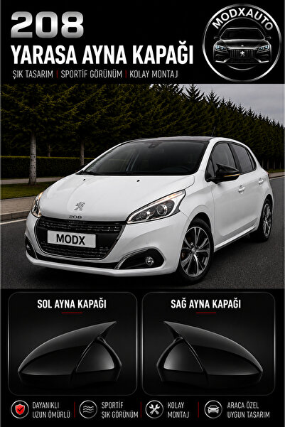 MODxAUTO PEUGEOT 208 2012-2019 ARACA ÖZEL YARASA AYNA KAPAĞI A+