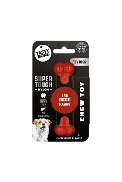 Tastybone Nylon Toy Dog, Beef Flavor