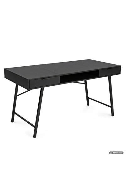 Akord Furniture Factory Birou de calculator industrial, 120x50x81 cm, 2 serta...