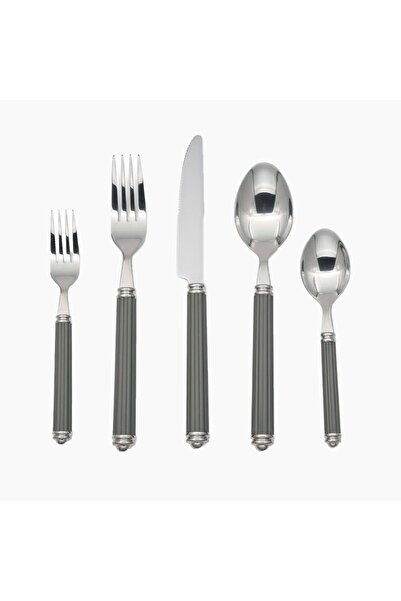 Zinnia 30-Piece Cutlery Set - Forks, Spoons & Knives