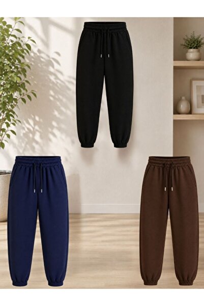 cm buseyiz Busekids Unisex Children's Multi-Colored 3-Piece Sweatpants Set fo...