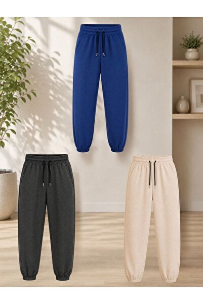 cm buseyiz Busekids Unisex Children's Multi-Colored 3-Piece Sweatpants Set fo...