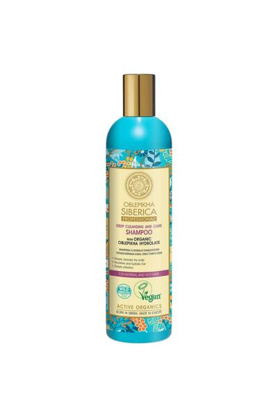 EURUS Șampon Natura Siberica cu rozmarin pentru păr normal și gras 400ml