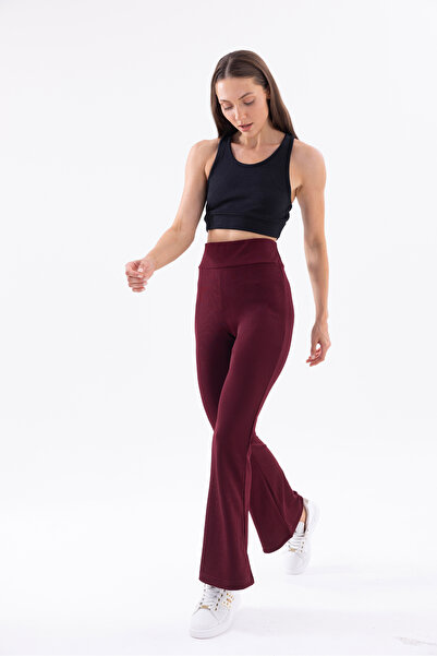 BONİTA FASHİON High Waist Spanish Flare Casual Pants