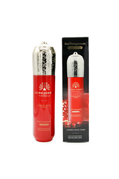 global fashion Tonic de fata hidratant cu vitamina E, Red Pomegranate ANTI-AG...