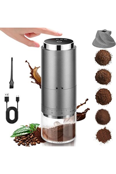 Xkimos Upgraded Electric Burr Coffee Grinder,مطحنه قهوه,Portable Coffee Grind...