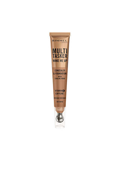 RIMMEL LONDON MULTITASKER WAKE ME UP corector și fond de ten # Toffee 20 ml